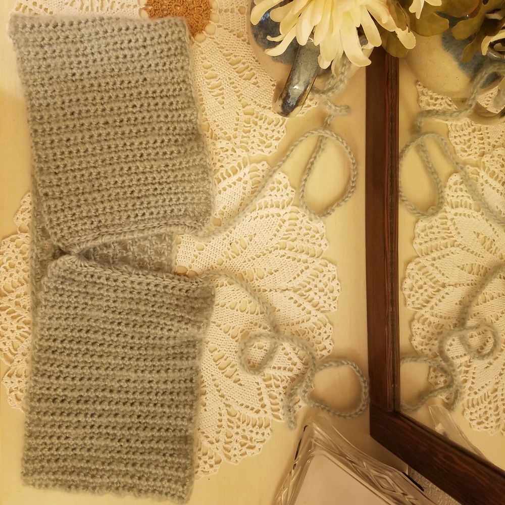 Handmade Adjustable Seafoam Green Sexy Crochet Bralette Bandeau Super Soft!!!!!! - Picture 6 of 7